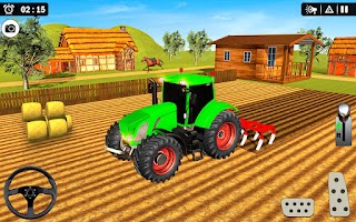 Real Tractor Driving Games 3D