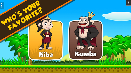 Android application Kiba & Kumba Jungle Run screenshort