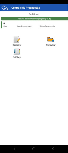 Android application Tacto CRM screenshort