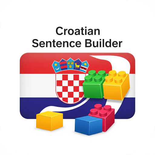 Croatian Sentence Builder