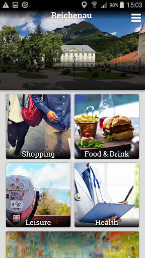 Android application Reichenau an der Rax CityApp screenshort