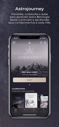 Android application Astrojourney screenshort
