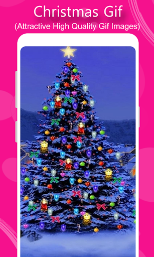 Android application Merry Christmas Gif screenshort