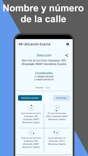 Vista previa de la aplicación