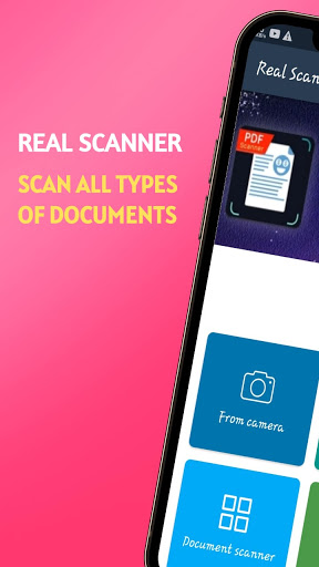 Real Scanner  Free scan all types of documents