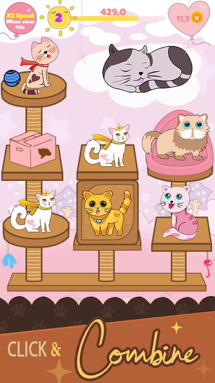 Merge Cat - Idle Kitty Tycoon - 1.7 - (Android)