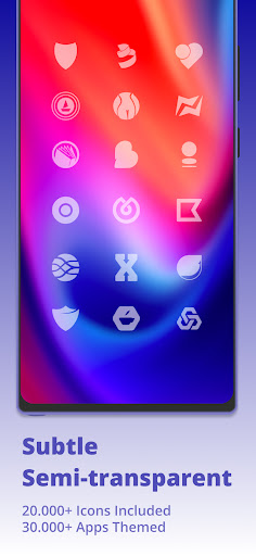 Transparency - Icon Pack Screen 2