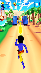 Krishna Little Boy Hero Runner
