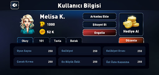 101 Okey Oyna - Sesli Muhabbet 7