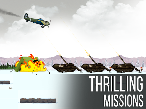 Warplanes Battle 1944: WW2 War - Action - games