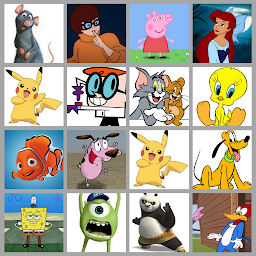 Imej ikon Cartoon Characters Quiz