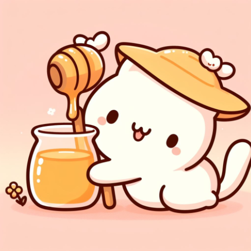Honey Kitty Stickers logo