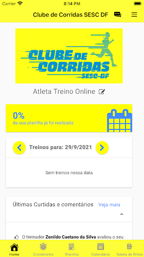 Clube de Corridas SESC DF Screen 2
