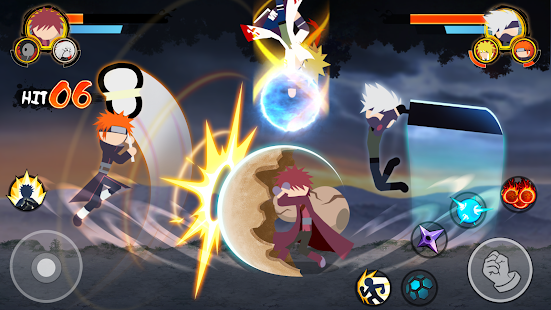 Stickman Ninja - 3v3 Battle Arena screenshots 4