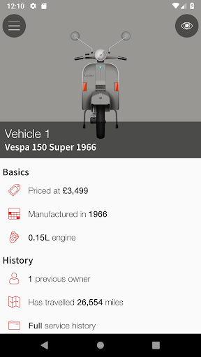 Vespa Scooters Screen 2