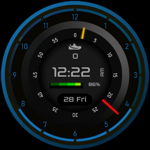 [SSP] Simple Black Watch Face logo