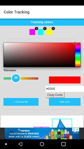 Color Tracking-Picker Screenshot 1 - AppWisp.com