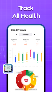 Captura de Pantalla 4 Blood Pressure: BP Tracker android