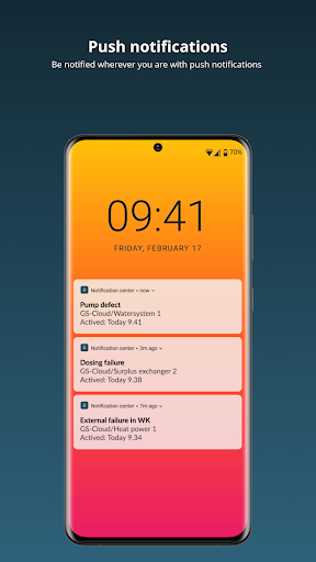 Android application Priva Notification Center screenshort