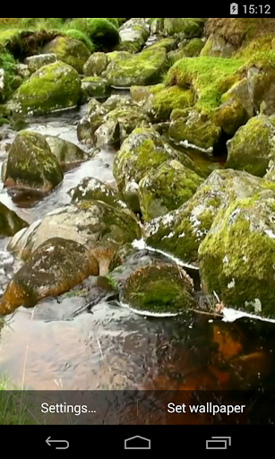 Android application River Video Live Wallpaper screenshort