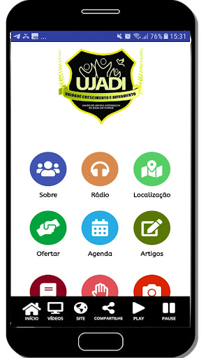 Android application UJADI Itapajé screenshort