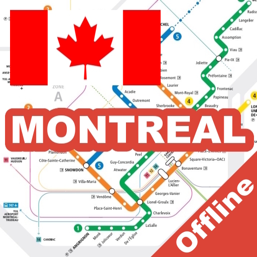 Montreal Metro Bus Map Guide logo