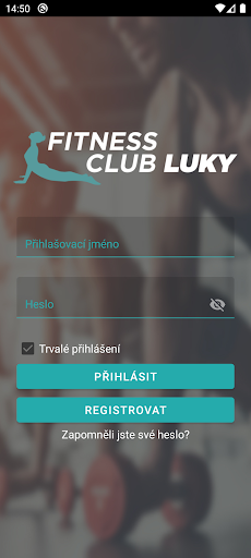 Android application Fitness Club Luky screenshort