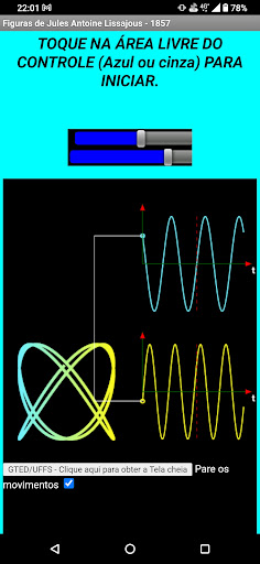 Curvas de Lissajous - Física Screen 2