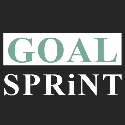 Goal Sprint - Set track sprint logo