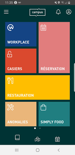 Android application Campus VPG screenshort
