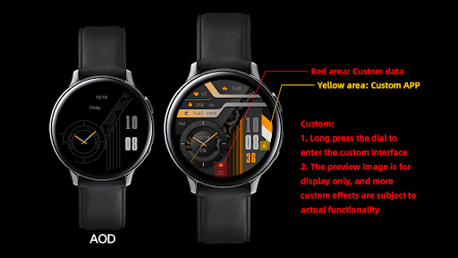 Trendy Yellow For Wear OS Screenshot 3 - AppWisp.com