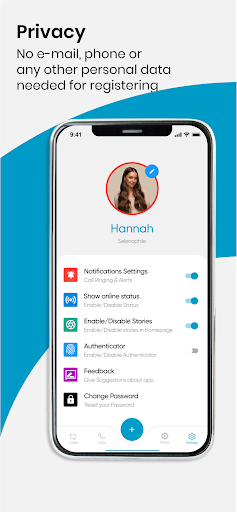 Okitel - Secure Chat & Calls Screen 3