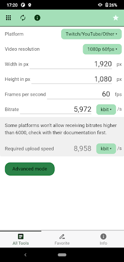 Advanced Misc Calculator Screen 3