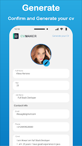 CV Maker - Resume Builder PDF