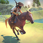 Cover Image of 下载 Wild West Cowboy Horse Riding  APK