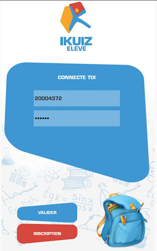 Android application iKuiz Elève screenshort