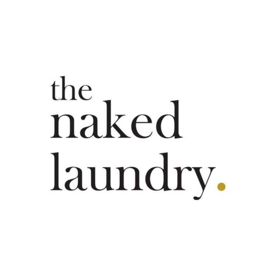 The Naked Laundry. logo