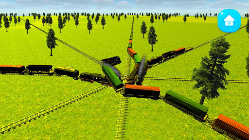 Crash of Trains Railroad Sim 1.2.8 screenshots 3