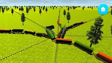 Crash of Trains Railroad Simのおすすめ画像3