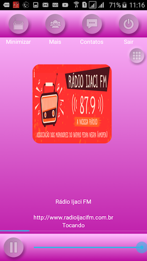 Rádio Ijaci FM Screen 3