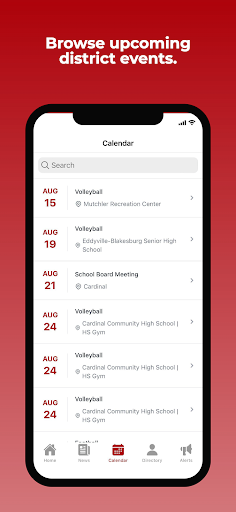 Cardinal Comets Screen 3