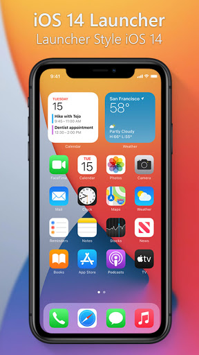 Launcher for iPhone 12 – iOS 14 Launcher
