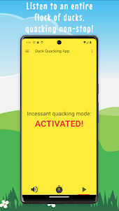 Duck Quacking App