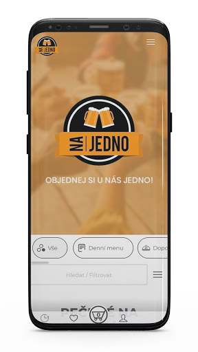 Android application Restaurace Na Jedno screenshort
