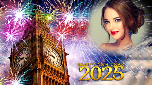 New year photo frame 2025 Screenshot 4 - AppWisp.com