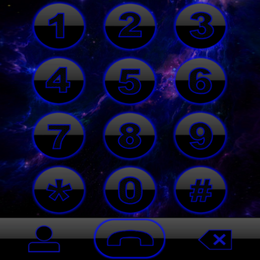 THEME SPACE 2 BLUE EXDIALER