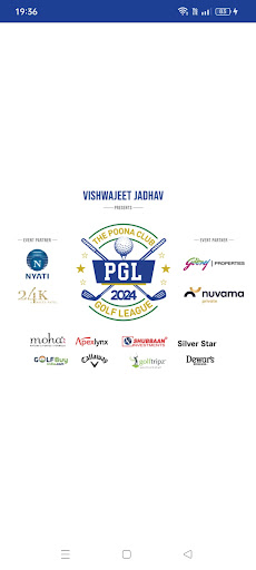 Android application Poona Golf League 2024 screenshort