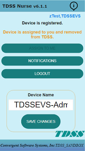 TDSS Nurse Point (HRH) Screen 2