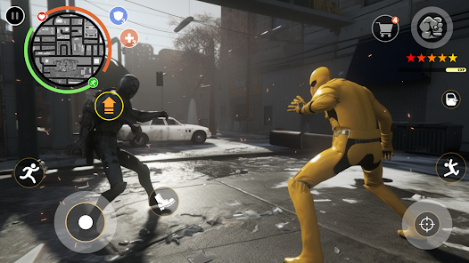 Captura 5 Rope Gangster City Mafia Crime android