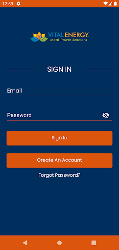Vital Energy Solutions Screen 2